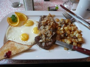 Steak and Eggs