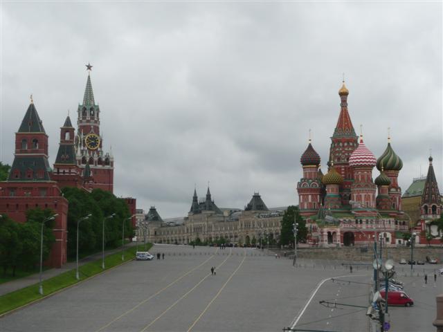 Red Square from theBoshoy Moskvoretsky Bridge